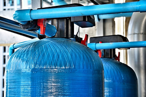 water-softener-regenerating